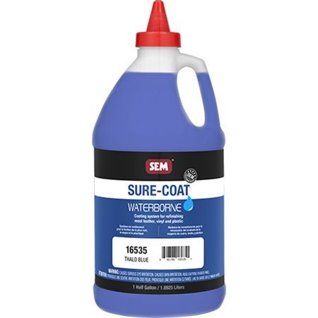 SEM PRODUCTS Sure-Coat Thalo Blue 1/2 Gallon SE16535